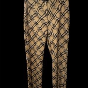 I.AM.GIA Novacheck Groovy Flared Carmel Pants Size Xl